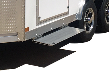 Aluminum Fold Down Step Mid-Deck